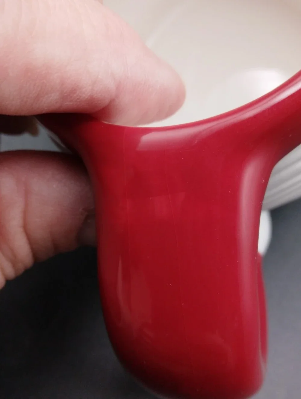 Vintage Pottery Barn Figural Mrs. Claus Mug, Ceramic READ